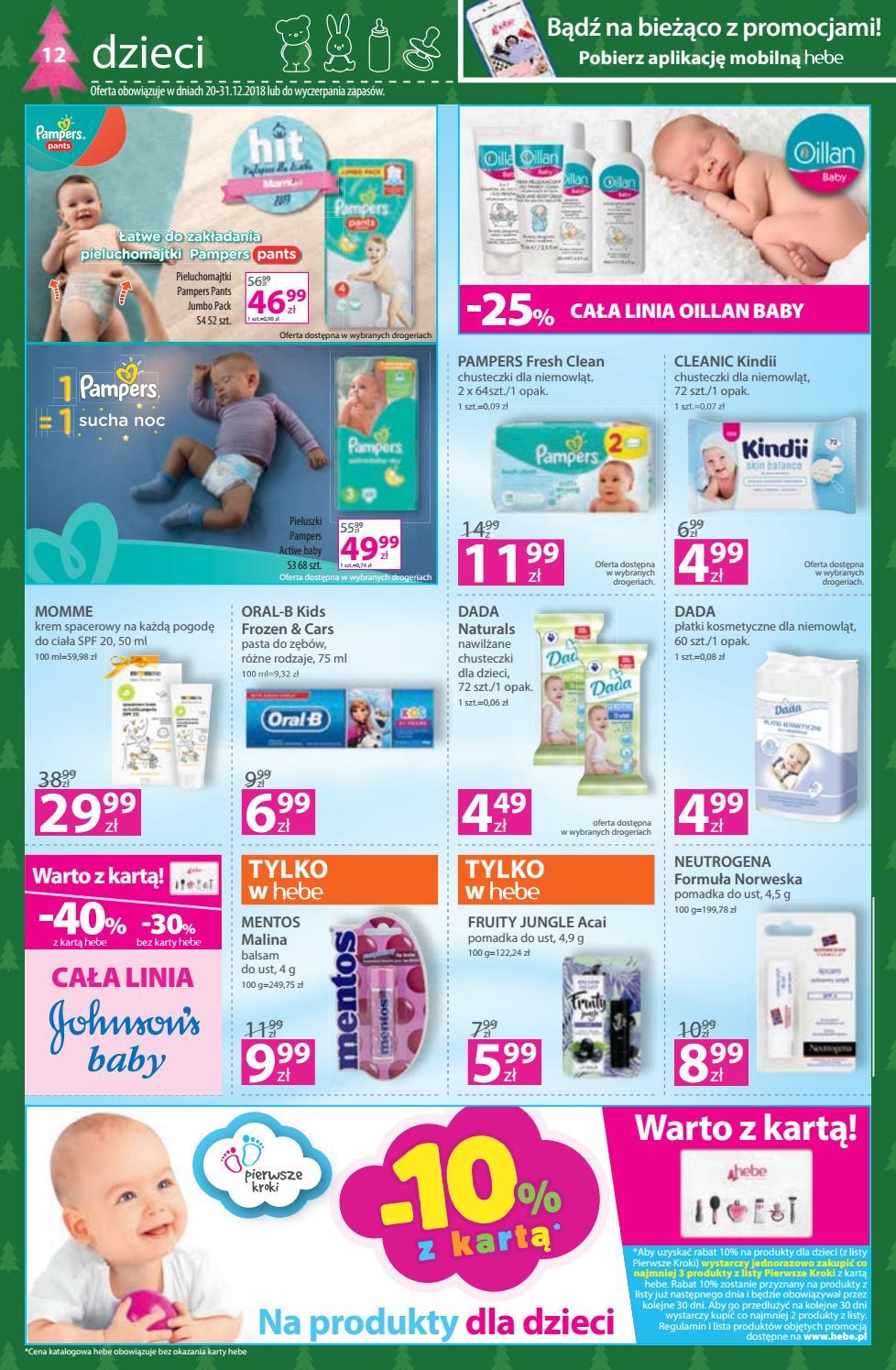Gazetka promocyjna Hebe str. 12