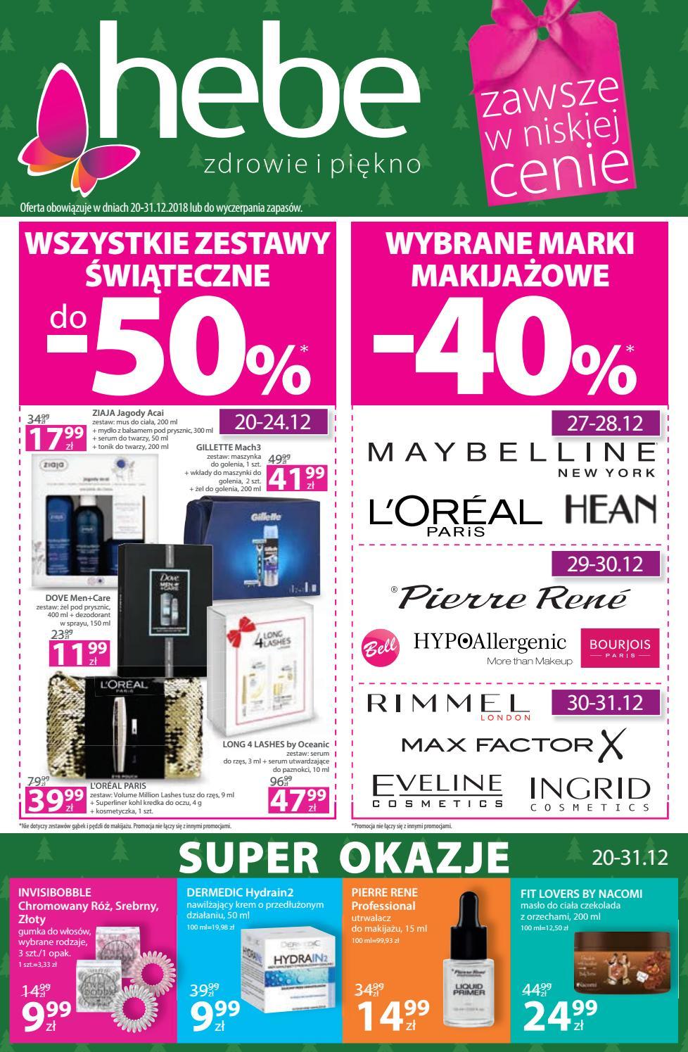 Gazetka promocyjna Hebe str. 1