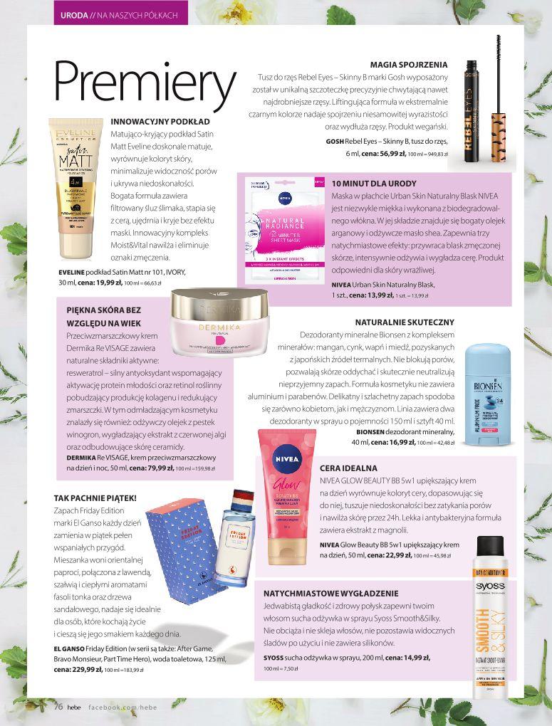 Gazetka promocyjna Hebe str. 76