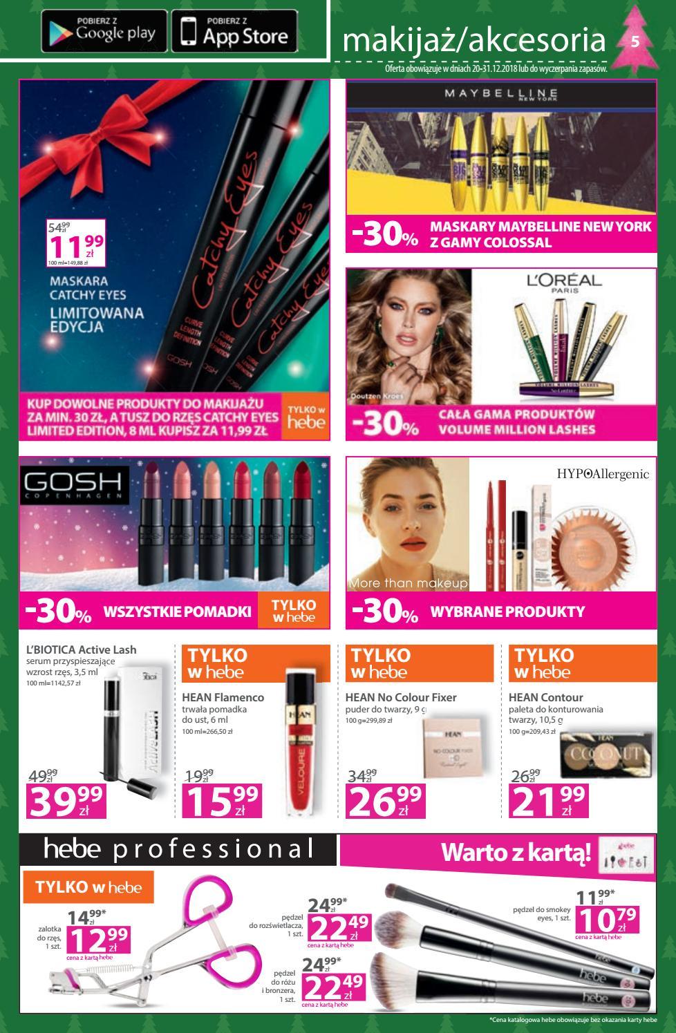 Gazetka promocyjna Hebe str. 5