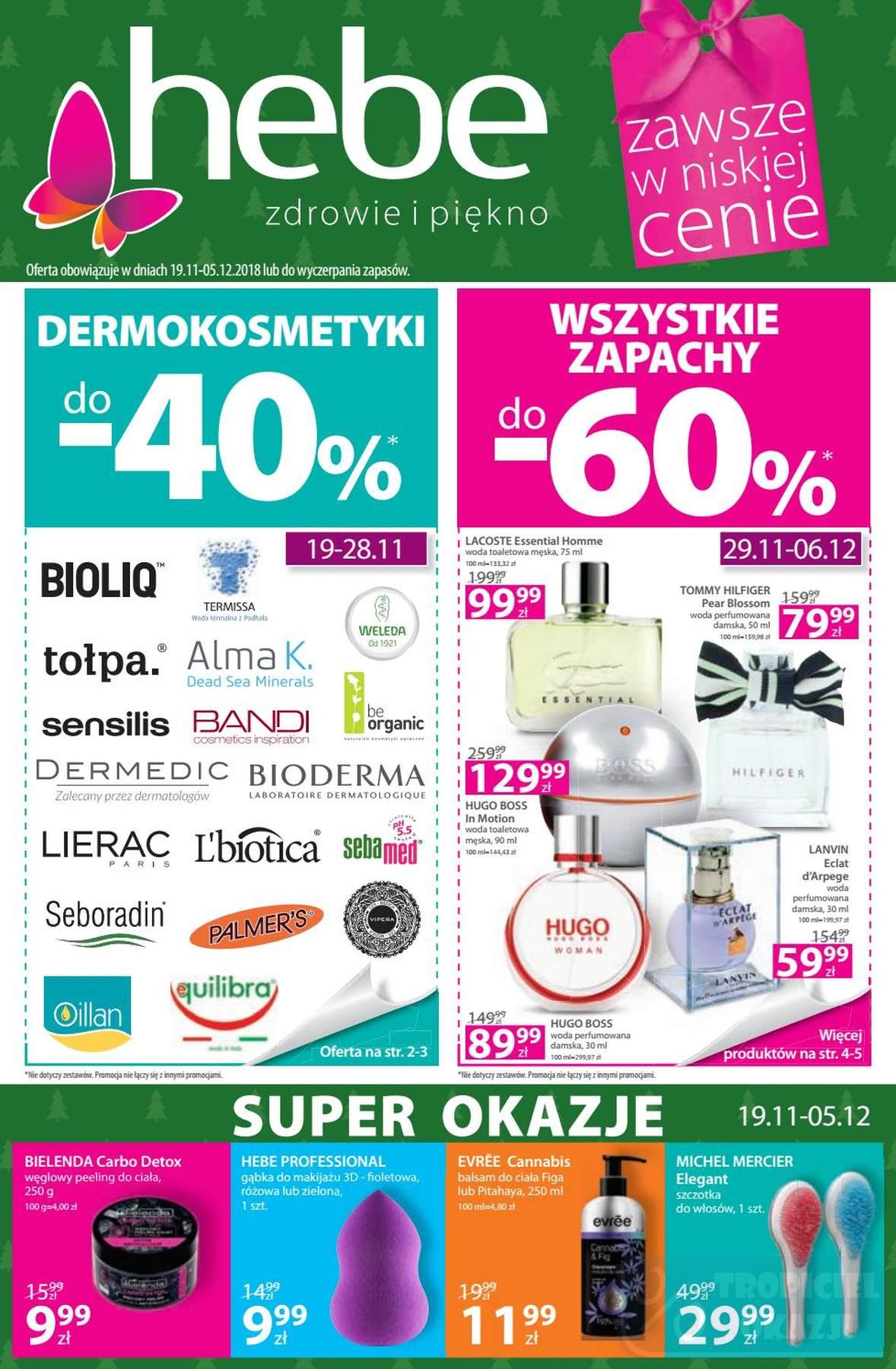 Gazetka promocyjna Hebe str. 1