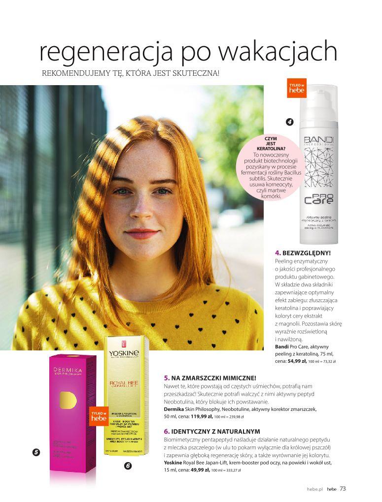 Gazetka promocyjna Hebe str. 73