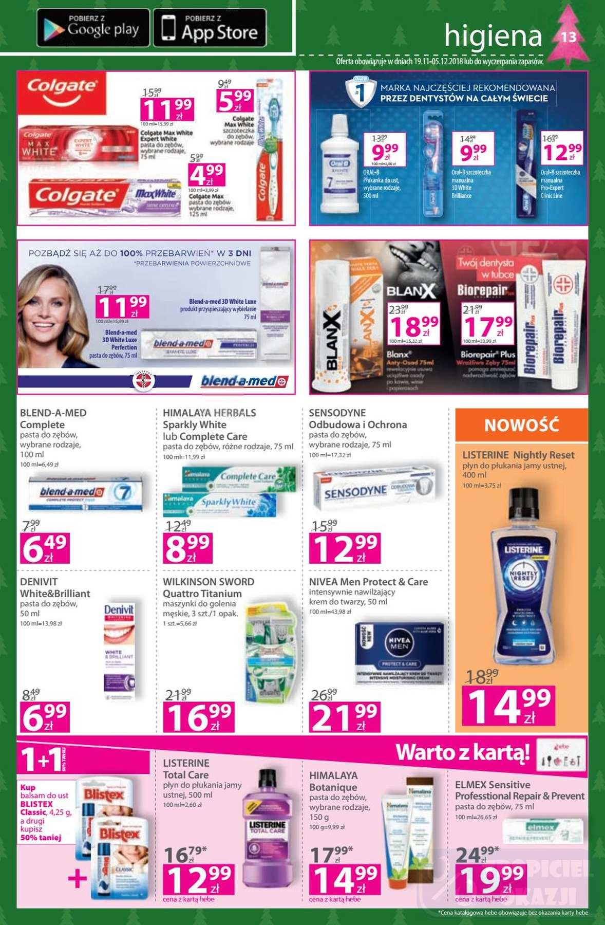 Gazetka promocyjna Hebe str. 13