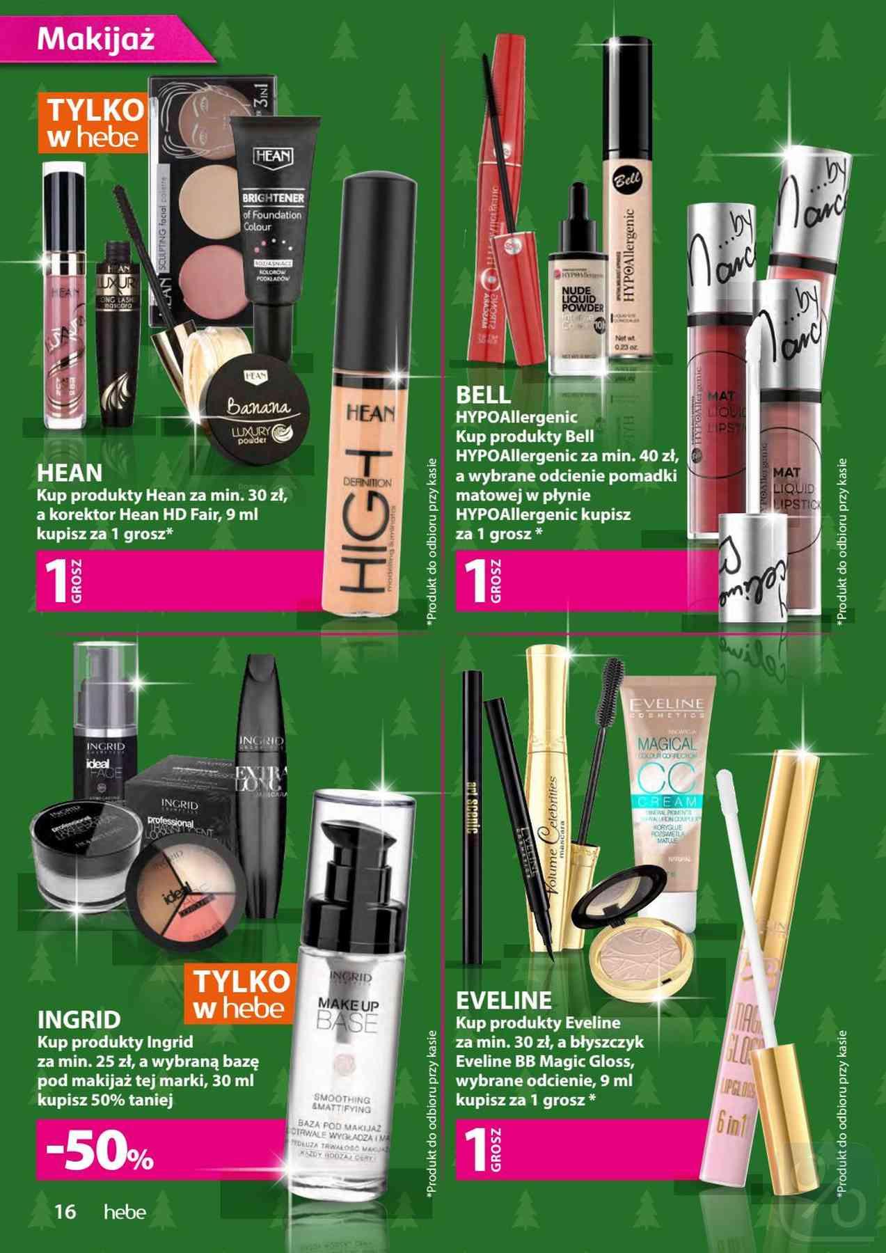 Gazetka promocyjna Hebe str. 16