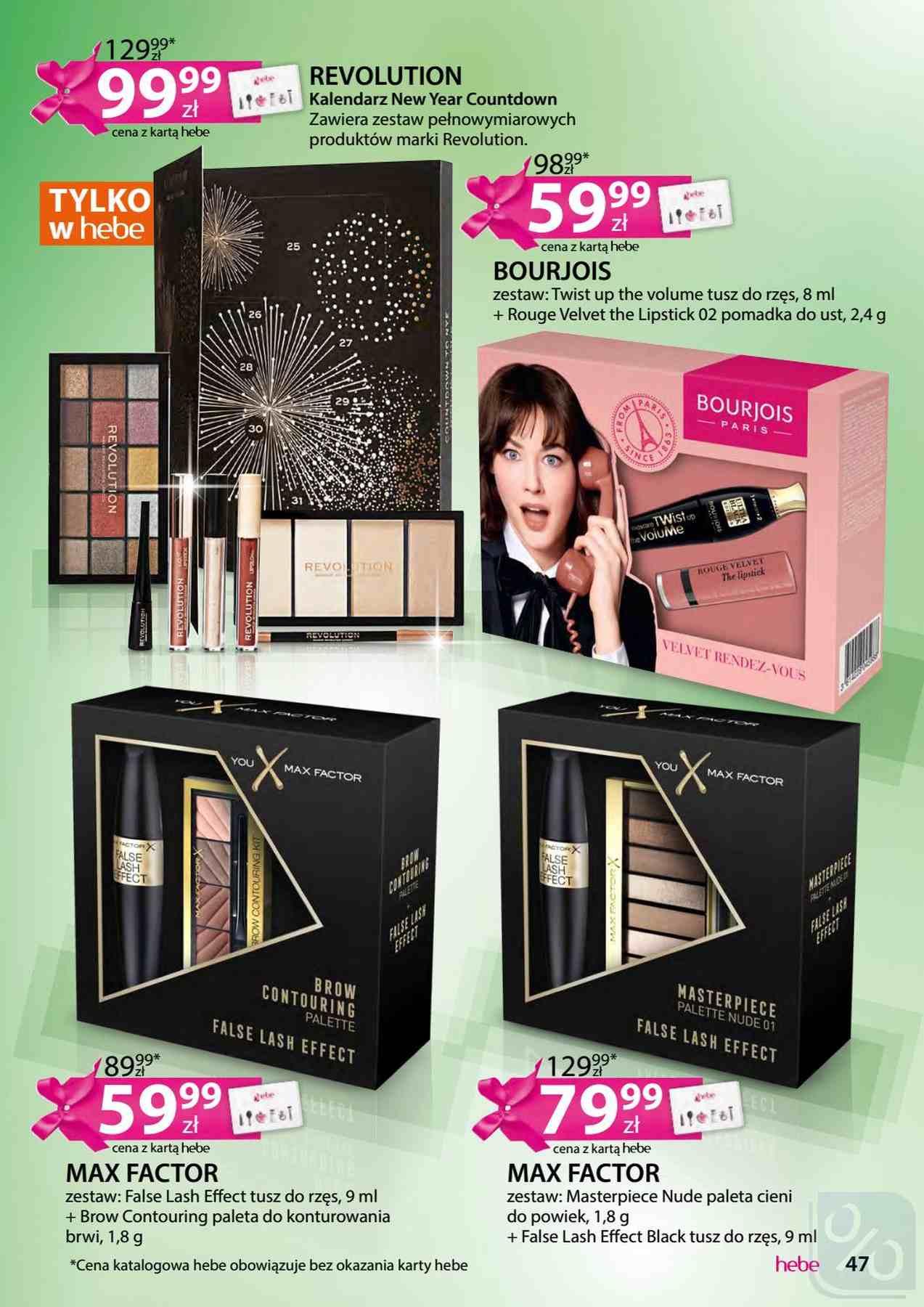Gazetka promocyjna Hebe str. 47