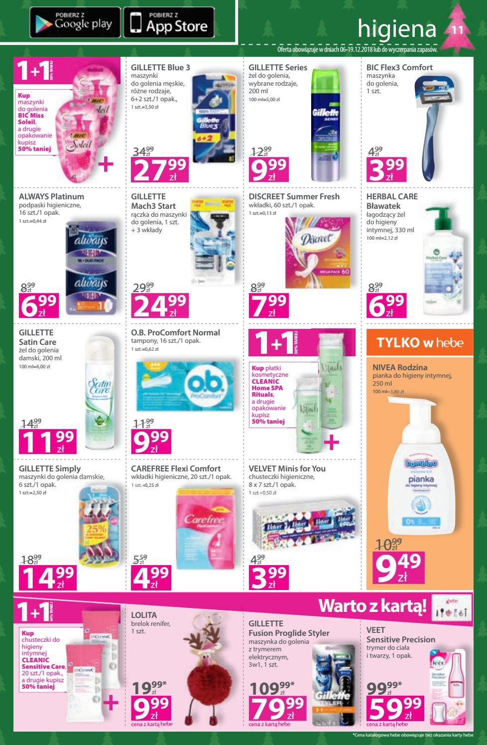 Gazetka promocyjna Hebe str. 11