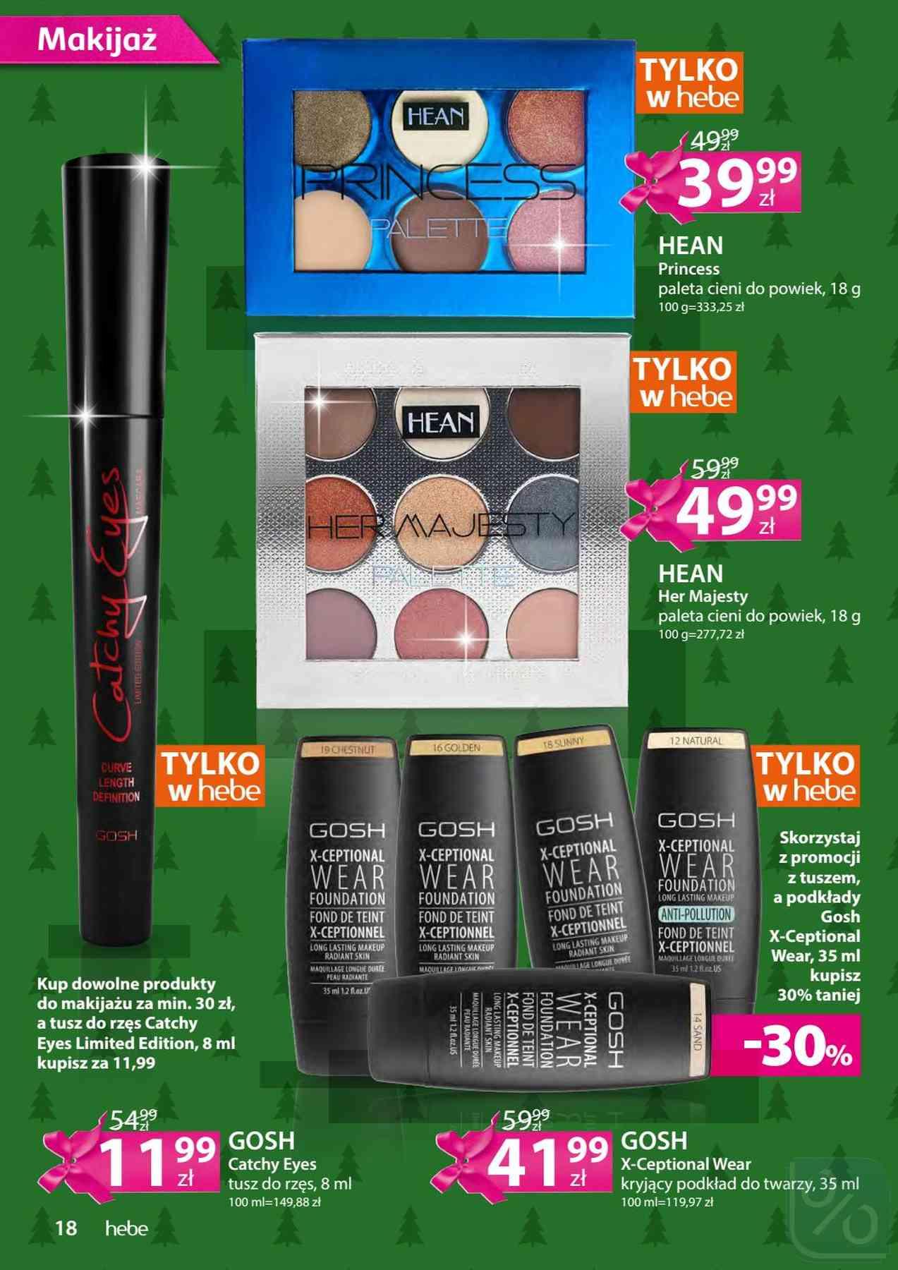 Gazetka promocyjna Hebe str. 18