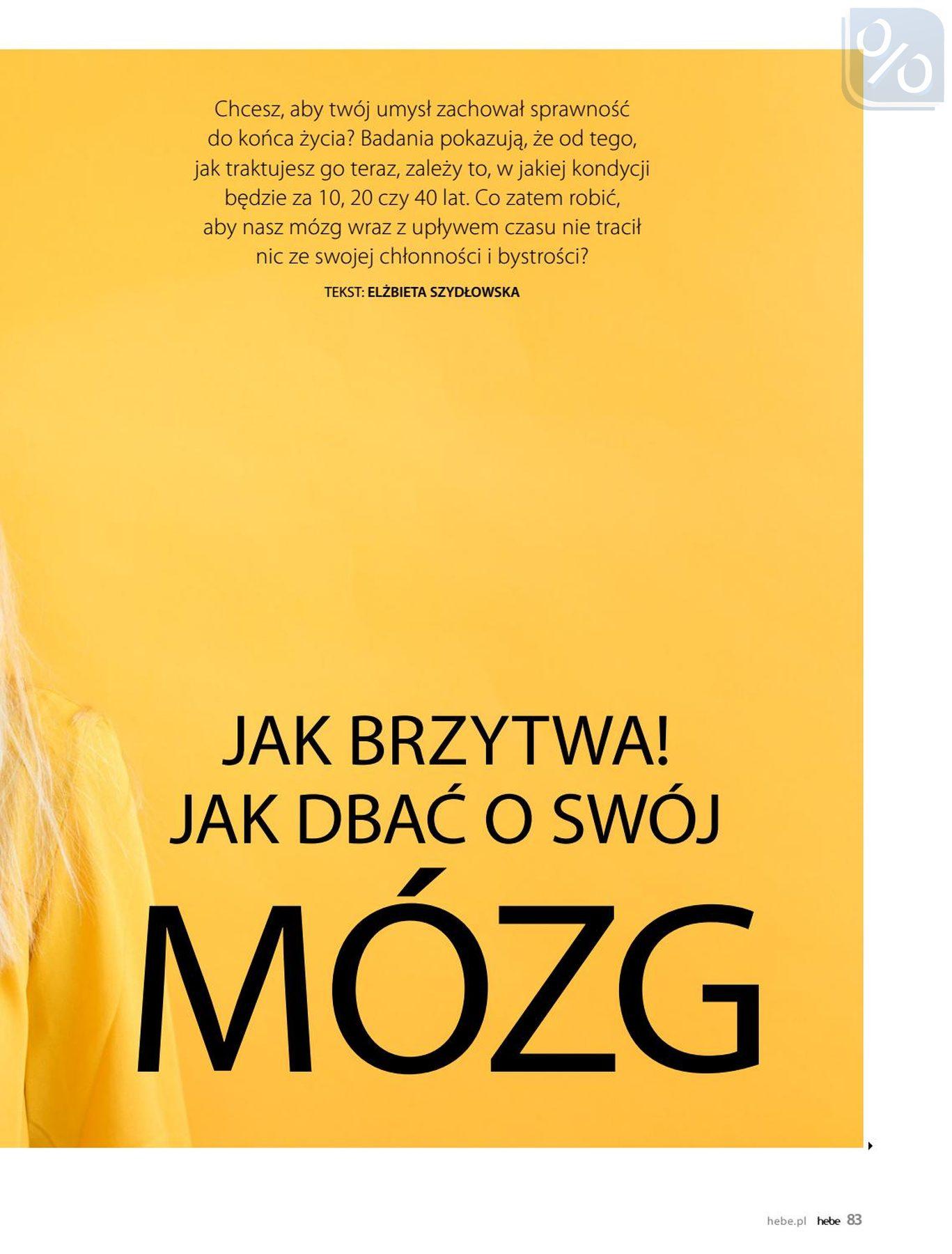 Gazetka promocyjna Hebe str. 83