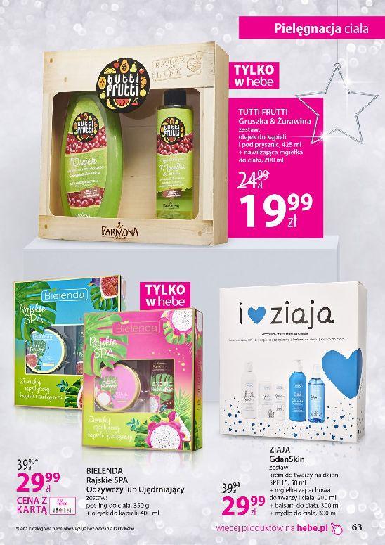 Gazetka promocyjna Hebe str. 63