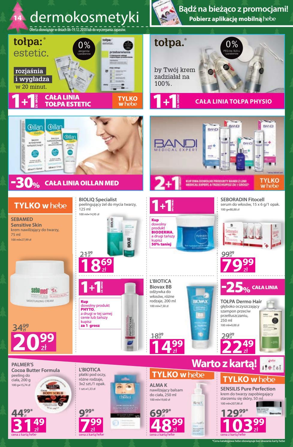 Gazetka promocyjna Hebe str. 14